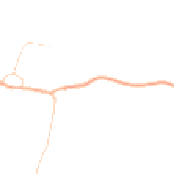 Daytime road noise heatmap for PE33 9AH
