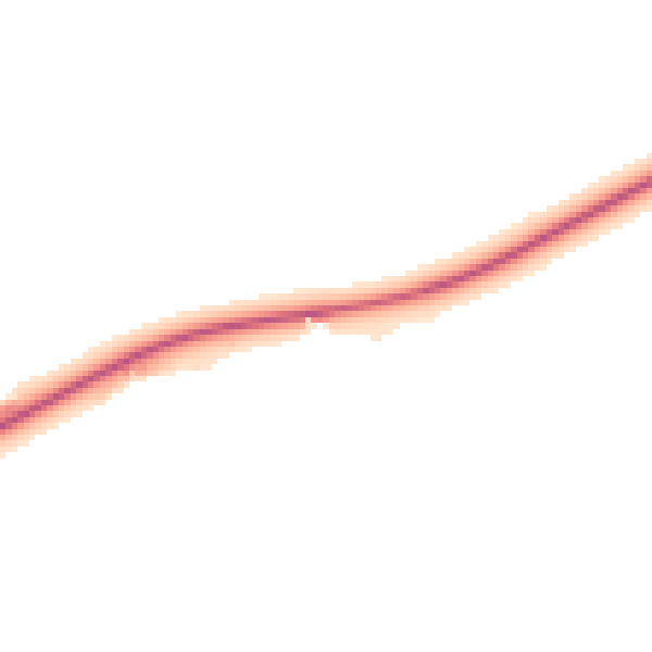 Night-time road noise heatmap for PE33 9DU