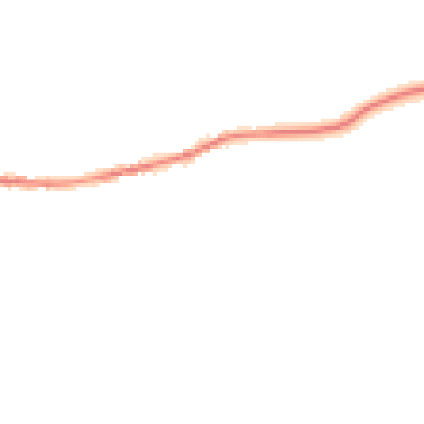 Night-time road noise heatmap for PE33 9ER