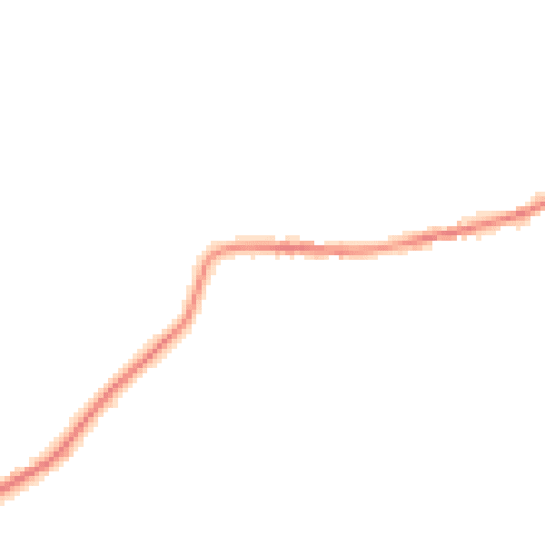 Night-time road noise heatmap for PE33 9FS