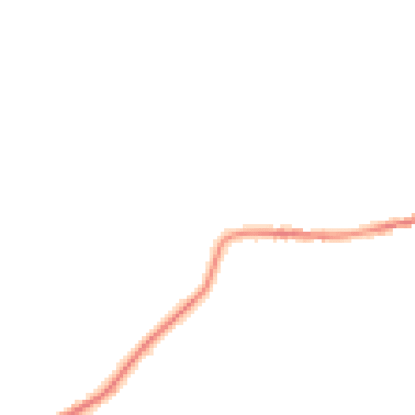 Night-time road noise heatmap for PE33 9GQ