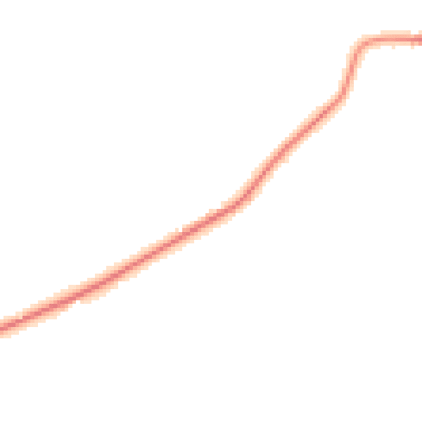 Night-time road noise heatmap for PE33 9HF