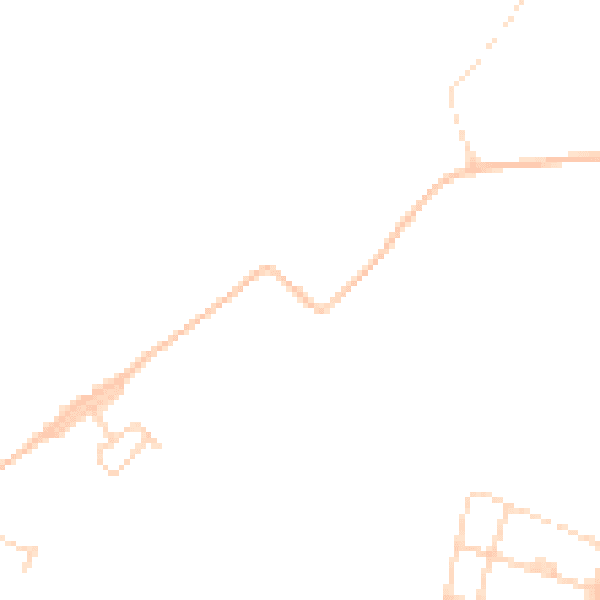 Daytime road noise heatmap for PE33 9JL