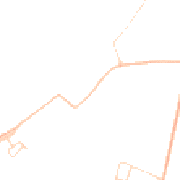 Daytime road noise heatmap for PE33 9JN