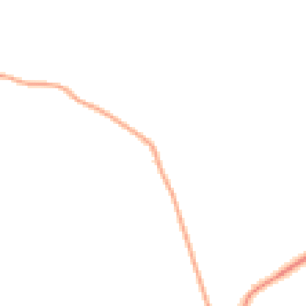 Daytime road noise heatmap for PE33 9PX