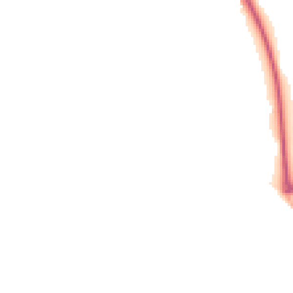 Night-time road noise heatmap for PE33 9UE