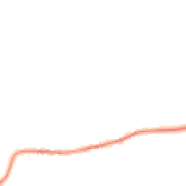 Night-time road noise heatmap for PE33 9UL