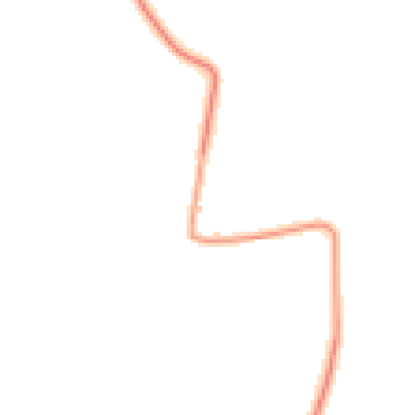 Daytime road noise heatmap for PE34 4RY
