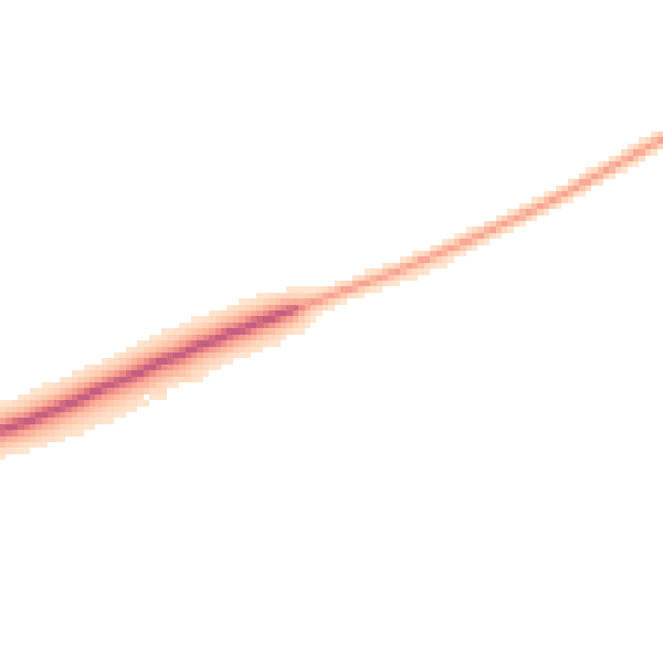 Night-time road noise heatmap for PE34 4SG