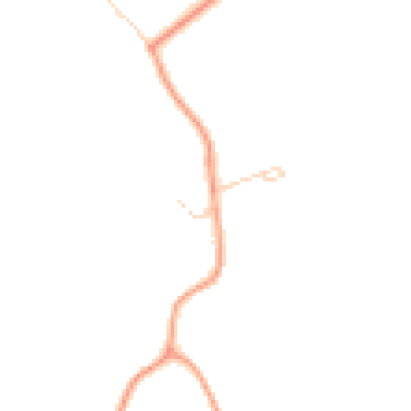 Daytime road noise heatmap for PE34 4SW