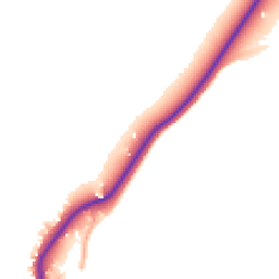 Daytime road noise heatmap for PE38 0AY