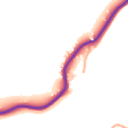 Daytime road noise heatmap for PE38 0BA