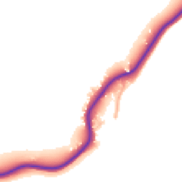 Daytime road noise heatmap for PE38 0BB