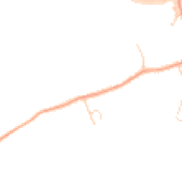 Daytime road noise heatmap for PE38 0DZ