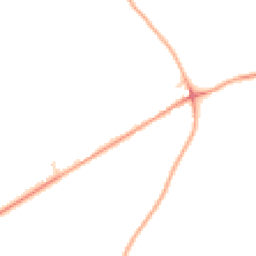 Daytime road noise heatmap for PE38 0EP