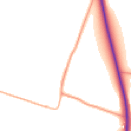 Daytime road noise heatmap for PE38 0HJ