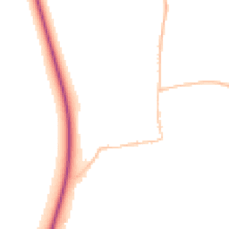 Night-time road noise heatmap for PE38 0NB