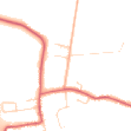 Daytime road noise heatmap for PE38 0NG