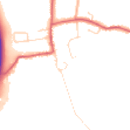 Daytime road noise heatmap for PE38 0QG