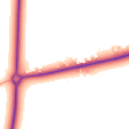 Daytime road noise heatmap for PE38 9LT