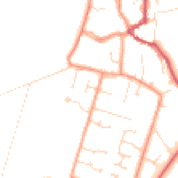 Daytime road noise heatmap for PE6 0BP