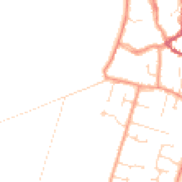Daytime road noise heatmap for PE6 0BX
