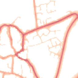 Daytime road noise heatmap for PE6 0ER