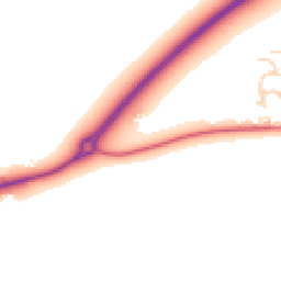 Daytime road noise heatmap for PE6 0GQ