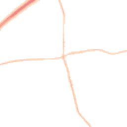 Night-time road noise heatmap for PE6 0QA