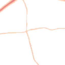 Night-time road noise heatmap for PE6 0QB