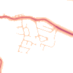 Daytime road noise heatmap for PE6 0RT