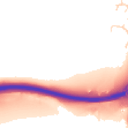 Daytime road noise heatmap for PE6 7AB