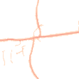 Daytime road noise heatmap for PE6 7DN