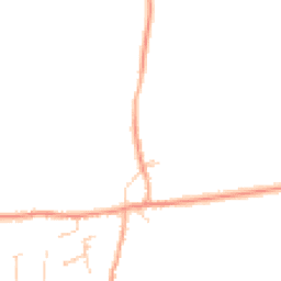 Daytime road noise heatmap for PE6 7DP