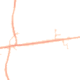 Daytime road noise heatmap for PE6 7DQ