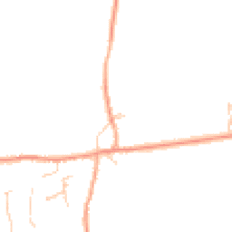 Daytime road noise heatmap for PE6 7DS