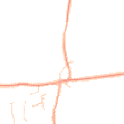 Daytime road noise heatmap for PE6 7EA