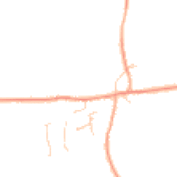 Daytime road noise heatmap for PE6 7EQ