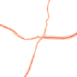 Daytime road noise heatmap for PE6 7HY