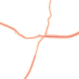 Daytime road noise heatmap for PE6 7JA