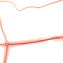 Night-time road noise heatmap for PE6 7LZ