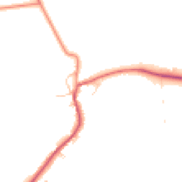 Daytime road noise heatmap for PE6 7NS