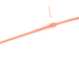 Night-time road noise heatmap for PE6 7PY