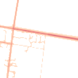 Daytime road noise heatmap for PE6 7RF