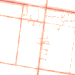 Daytime road noise heatmap for PE6 7RJ