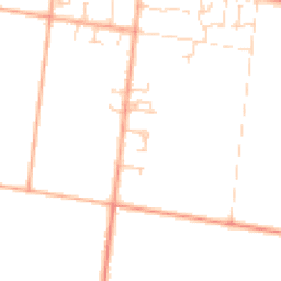 Daytime road noise heatmap for PE6 7RQ