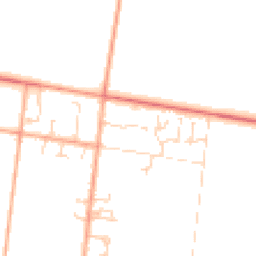 Daytime road noise heatmap for PE6 7SF