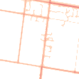 Daytime road noise heatmap for PE6 7SJ
