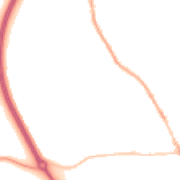 Night-time road noise heatmap for PE6 8AZ