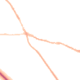 Night-time road noise heatmap for PE6 8EB